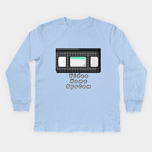 VHS - Video Home System Kids Long Sleeve T-Shirt